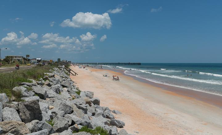 Flagler Beach and pier